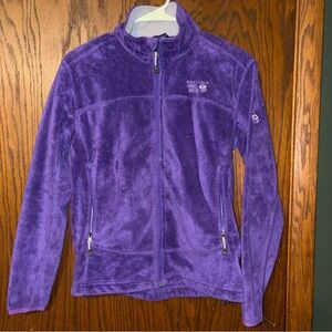 Mountain Hardwear Vibrant Purple Fuzzy Jacket